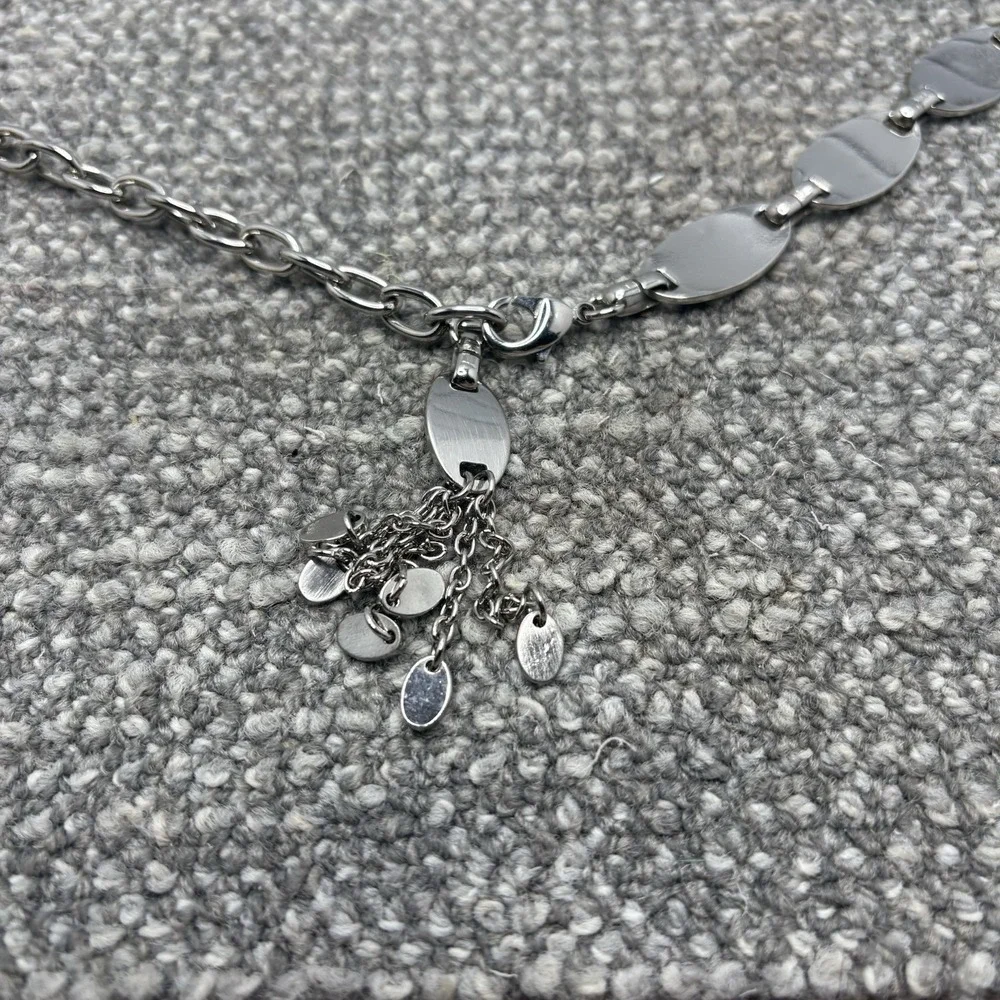 Silver Chain Belt Ladies Adjustable 40-49